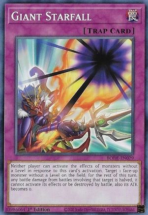 Giant Starfall [BODE-EN079] Common - Trinity Hobby