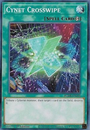 Cynet Crosswipe [BODE-EN096] Common - Trinity Hobby