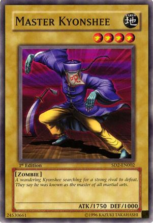 Master Kyonshee [SD2-EN002] - Structure Deck: Zombie Madness Unlimited - Common / Short Print - Trinity Hobby