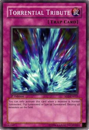 Torrential Tribute [SD2-EN025] - Structure Deck: Zombie Madness Unlimited - Common / Short Print - Trinity Hobby