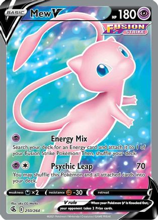 Mew V (250/264) [Sword & Shield: Fusion Strike] - Trinity Hobby