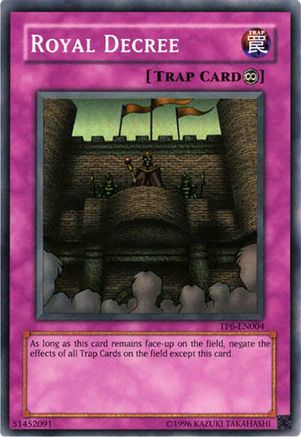 Royal Decree [TP6-EN004] Super Rare - Trinity Hobby