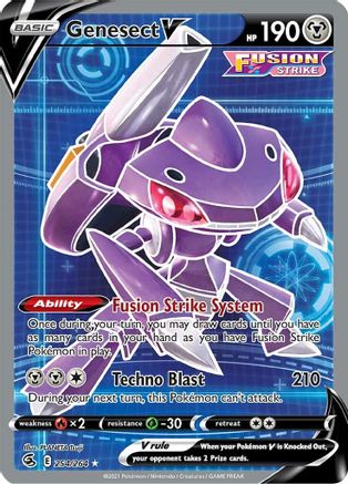 Genesect V (254/264) [Sword & Shield: Fusion Strike] - Trinity Hobby