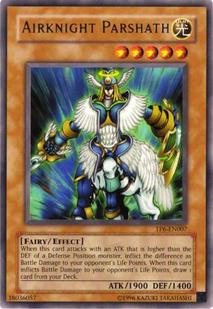 Airknight Parshath [TP6-EN007] - Tournament Pack 6 Unlimited - Rare - Trinity Hobby