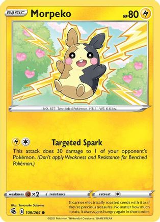 Morpeko (109/264) [Sword & Shield: Fusion Strike] - Trinity Hobby
