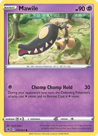 Mawile (119/264) [Sword & Shield: Fusion Strike] - Trinity Hobby