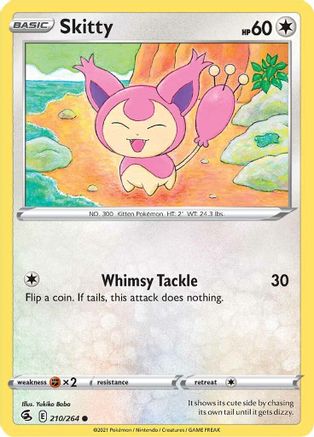 Skitty (210/264) [Sword & Shield: Fusion Strike] - Trinity Hobby