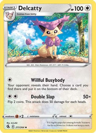 Delcatty (211/264) [Sword & Shield: Fusion Strike] - Trinity Hobby