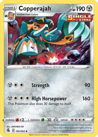 Copperajah (192/264) [Sword & Shield: Fusion Strike] - Trinity Hobby