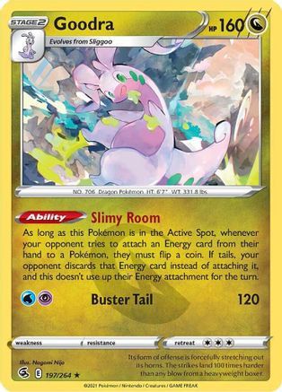 Goodra (197/264) [Sword & Shield: Fusion Strike] - Trinity Hobby
