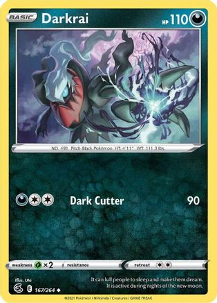 Darkrai (167/264) [Sword & Shield: Fusion Strike] - Trinity Hobby