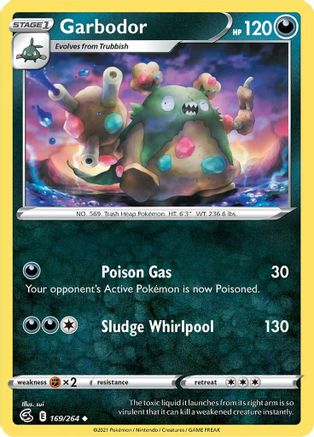 Garbodor (169/264) [Sword & Shield: Fusion Strike] - Trinity Hobby
