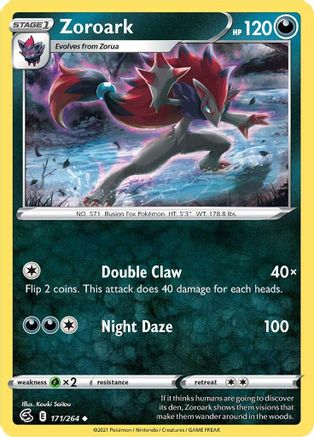 Zoroark (171/264) [Sword & Shield: Fusion Strike] - Trinity Hobby