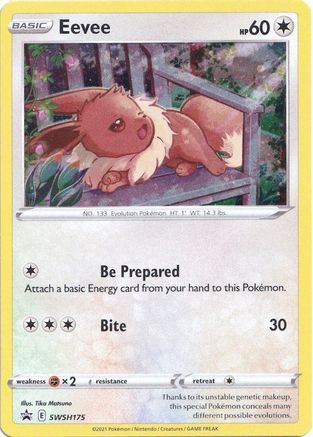Eevee (SWSH175) [Sword & Shield: Black Star Promos] - Trinity Hobby