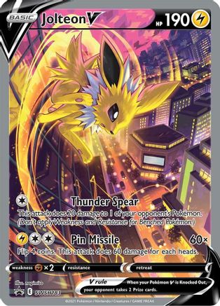 Jolteon V (SWSH183) [Sword & Shield: Black Star Promos] - Trinity Hobby