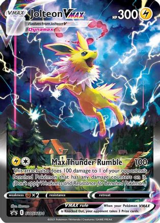 Jolteon VMAX (SWSH184) [Sword & Shield: Black Star Promos] - Trinity Hobby