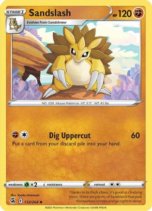 Sandslash (132/264) [Sword & Shield: Fusion Strike] - Trinity Hobby
