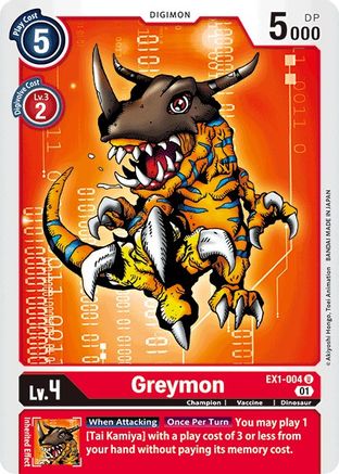 Greymon [EX1-004] [Classic Collection] - Trinity Hobby