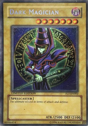 Dark Magician [FL1-EN002] Secret Rare - Trinity Hobby