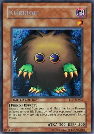 Kuriboh [FL1-EN003] Secret Rare - Trinity Hobby