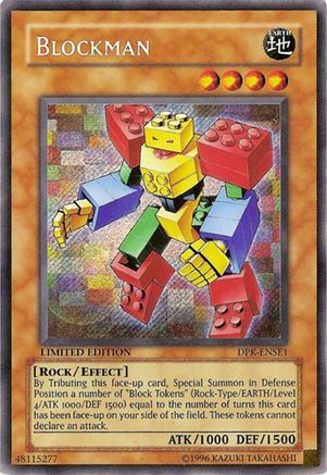 Blockman [DPK-ENSE1] Secret Rare - Trinity Hobby