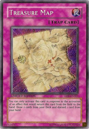 Treasure Map [DPK-ENSE2] Secret Rare - Trinity Hobby
