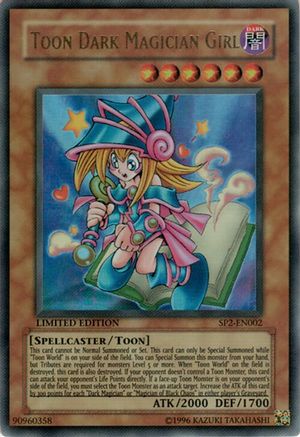 Toon Dark Magician Girl [SP2-EN002] Ultra Rare - Trinity Hobby