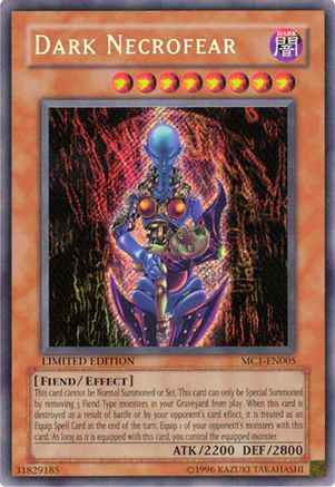 Dark Necrofear [MC1-EN005] Secret Rare - Trinity Hobby