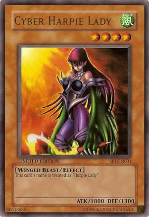Cyber Harpie Lady [SP1-EN001] Ultra Rare - Trinity Hobby