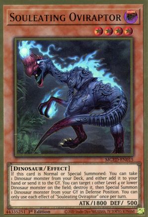 Souleating Oviraptor [MGED-EN015] Gold Rare - Trinity Hobby