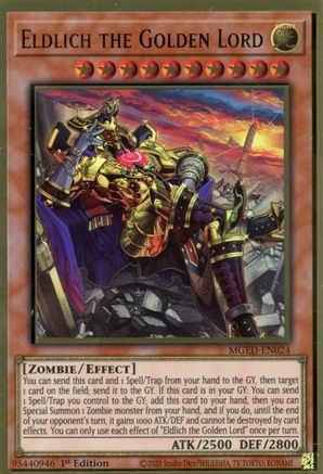 Eldlich the Golden Lord (Alternate Art) [MGED-EN024] Gold Rare - Trinity Hobby