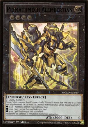 Primathmech Alembertian [MGED-EN030] Gold Rare - Trinity Hobby