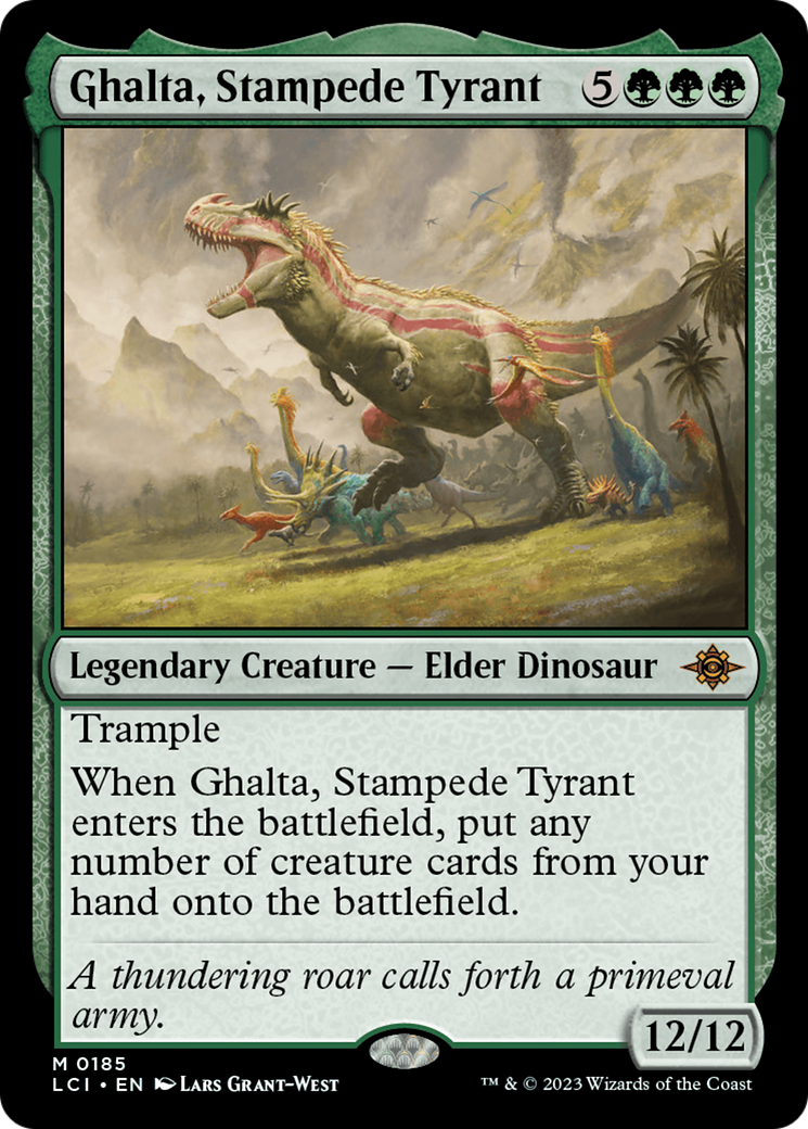 Ghalta, Stampede Tyrant [The Lost Caverns of Ixalan] - Trinity Hobby