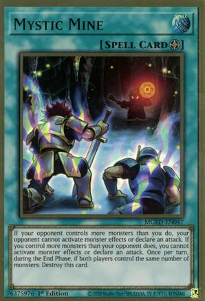 Mystic Mine [MGED-EN047] Gold Rare - Trinity Hobby