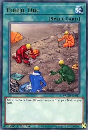 Fossil Dig [MGED-EN057] Rare - Trinity Hobby