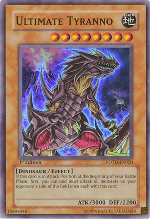 Ultimate Tyranno [POTD-EN020] Super Rare - Trinity Hobby
