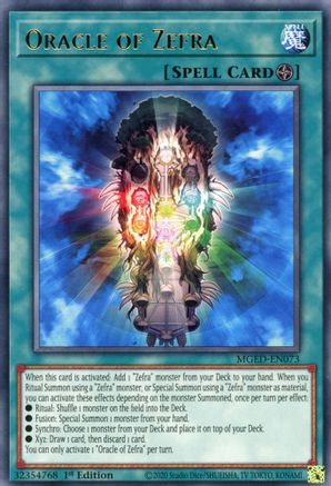 Oracle of Zefra [MGED-EN073] Rare - Trinity Hobby