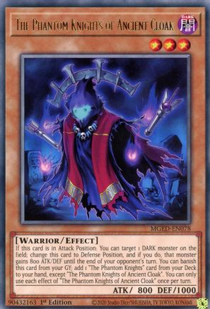 The Phantom Knights of Ancient Cloak [MGED-EN078] Rare - Trinity Hobby