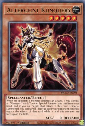 Altergeist Kunquery [MGED-EN094] Rare - Trinity Hobby