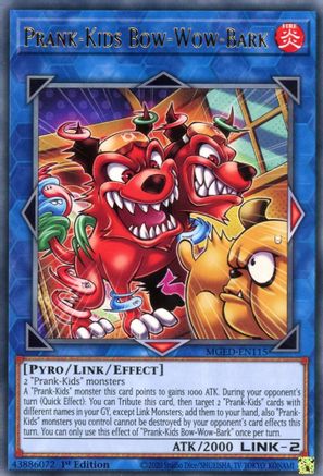 Prank-Kids Bow-Wow-Bark [MGED-EN115] Rare - Trinity Hobby