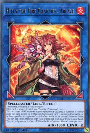 Hiita the Fire Charmer, Ablaze [MGED-EN119] Rare - Trinity Hobby