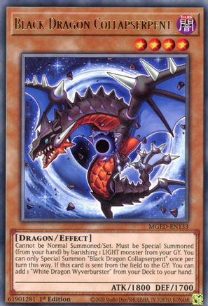 Black Dragon Collapserpent [MGED-EN133] Rare - Trinity Hobby