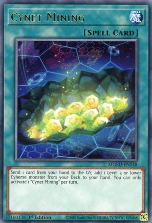 Cynet Mining [MGED-EN148] Rare - Trinity Hobby