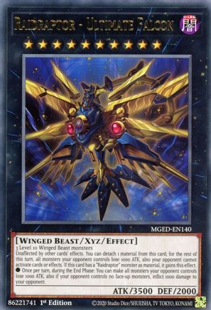 Raidraptor - Ultimate Falcon [MGED-EN140] Rare - Trinity Hobby