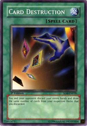 Card Destruction [SD8-EN018] Common - Trinity Hobby