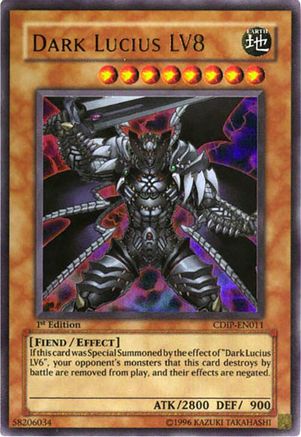 Dark Lucius LV8 [CDIP-EN011] Ultra Rare - Trinity Hobby