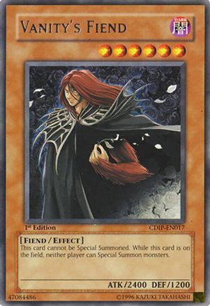 Vanity's Fiend [CDIP-EN017] Rare - Trinity Hobby