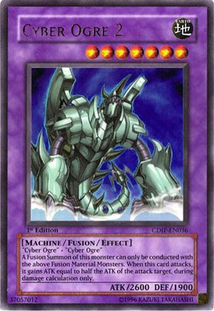 Cyber Ogre 2 [CDIP-EN036] Ultra Rare - Trinity Hobby