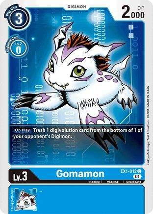 Gomamon [EX1-012] [Classic Collection] - Trinity Hobby