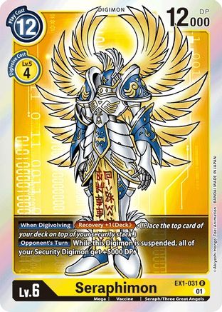 Seraphimon [EX1-031] [Classic Collection] - Trinity Hobby